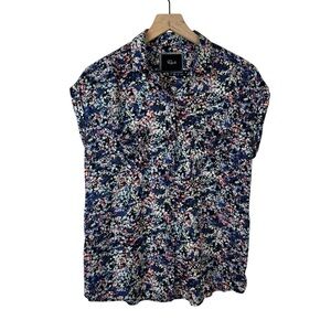 Rails Floral Short Sleeve Top